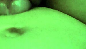 Latina milf teases cock with secret blowjob