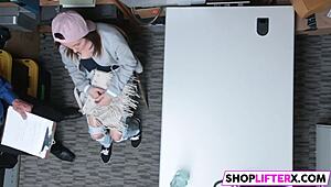 Cutie Hayden Punished for Theft