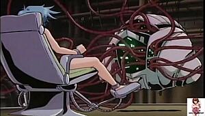 frantic female struggles in retro anime ep1