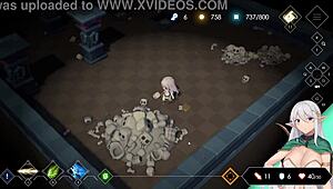Escape Dungeon Game With Futa Demon