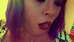 Tina Snua Lights Cigarette!