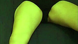 Freya's homemade masturbation with toys