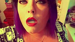 Tina Snua Lights Cigarette!