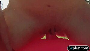 hottie persuaded to fuck handsome guy for money