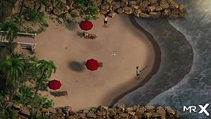 I explore the pool in Treasure of Nadia episodes 1 through 9