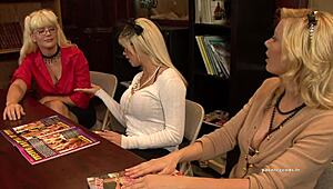 heidi mayne milf gets fucked in library with blowjob and facial cumshot