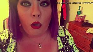 Tina Snua Lights Cigarette!