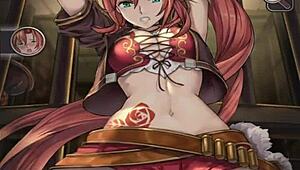 in this horny arcana hentai game, uncensored amateurs explore wild fantasies