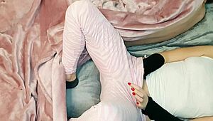 Busty Girl And Boyfriend Hit Climax Together