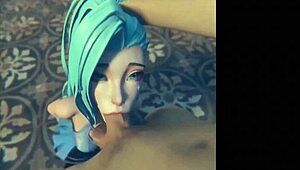 awesome 3d hentai compilation from video games with blowjobs and anal