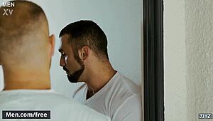 Jaxton Wheeler and Luke Adams sneak a steamy suck in the salad scene again.