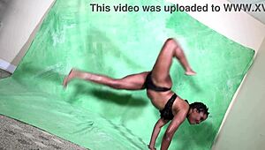 Nina Rivera Behind Scenes Natural Tits Photoshoot