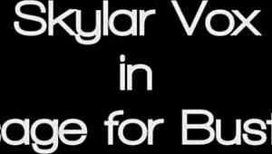 All Natural Busty Blonde Pawg Skylar Vox Gets Big Dick Filthy Massage