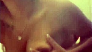 Rommy, the hot latina pornstar, masturbates in casting and rides cowgirl behind the scenes