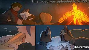 Young Virgin Elf Fucked Hard in Forest by Dragon Prince