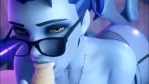 awesome 3d hentai compilation from video games with blowjobs and anal