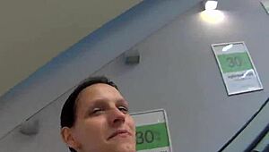 luscious czech teen gets seduced in the mall, then screwed in pov style