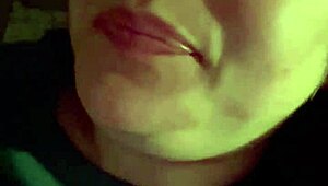 Horny Wife Shares Her First Intense Lesbian Kiss With Experienced Slut