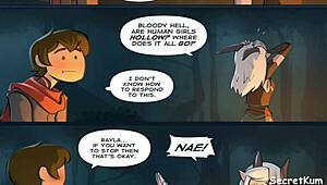 Young Virgin Elf Fucked Hard in Forest by Dragon Prince