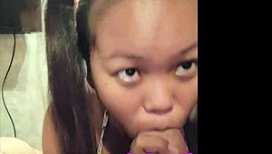 Sucking for tips during a wild cleaning session, I swallowed every drop