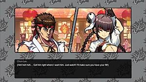 Waifu fighter part 1 english in anime style