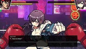 Waifu fighter part 1 english in anime style