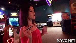 Curvy 18+ teen can't live without massive peckers