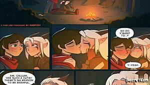 Young Virgin Elf Fucked Hard in Forest by Dragon Prince