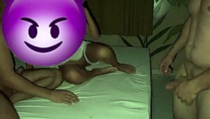 I spotted two guys at the gym and asked my cuckold if they wanted to take turns with me