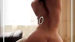 I riped Alixia's clothes durin the striptease, shes so petite and hairy