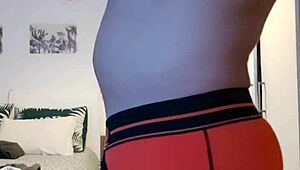 renardb612 teases in gay underwear vibes