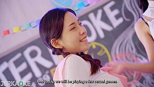 热辣中国模特，想加入我们的狂野性爱游戏今晚吗？