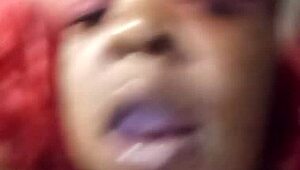 diana gets a dirty facial treatment