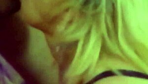 Sexy Blonde Deep Throats Thick Cock