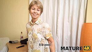 mature4k granny gets twat drilled by handsome boss stepson in wild encounter. her old charm seduces him fast.