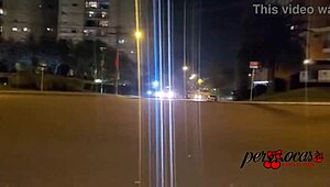 Portuguese Woman Exposes Herself from Car in Porto Alegre