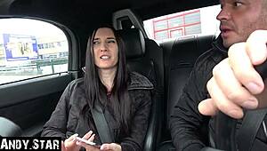 i'm a skinny german teen slut bent over in mcdrive for doggystyle sucking and cumshot