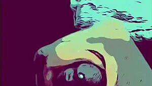 Brunette Sasha Toys Pussy With Vibrator Climax