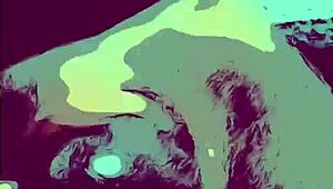 Brunette Sasha Toys Pussy With Vibrator Climax