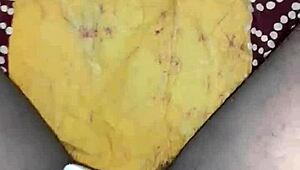 rezina's homemade panty session with personal pleasure focus