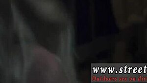 I gived her a fast rough orgasm in bondage