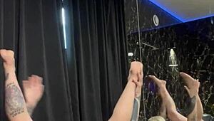 Watch me squirt all over this hotel room bed!