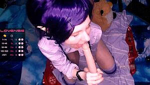 Fortuntime Anime Blowjob With Saliva