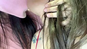 Boyfriend's sister seduces me at home 😏