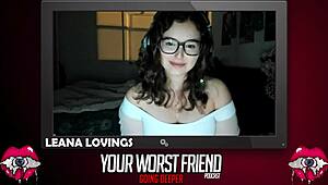 Leana Lovings - Your Worst Friend Dives Deeper in Season 3 Pornstar Action.