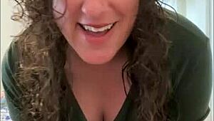 playing in public with a lovense lush toy teasing strangers