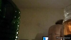 POV spying on amateurs changing in USA pornstar scene