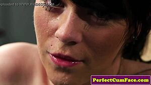 threeway office skank double facial