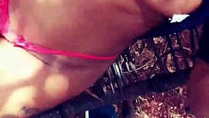 i hogtied that brunette and fucked her rough with a huge dildo