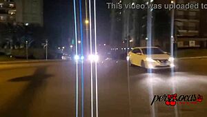 Portuguese Woman Exposes Herself from Car in Porto Alegre